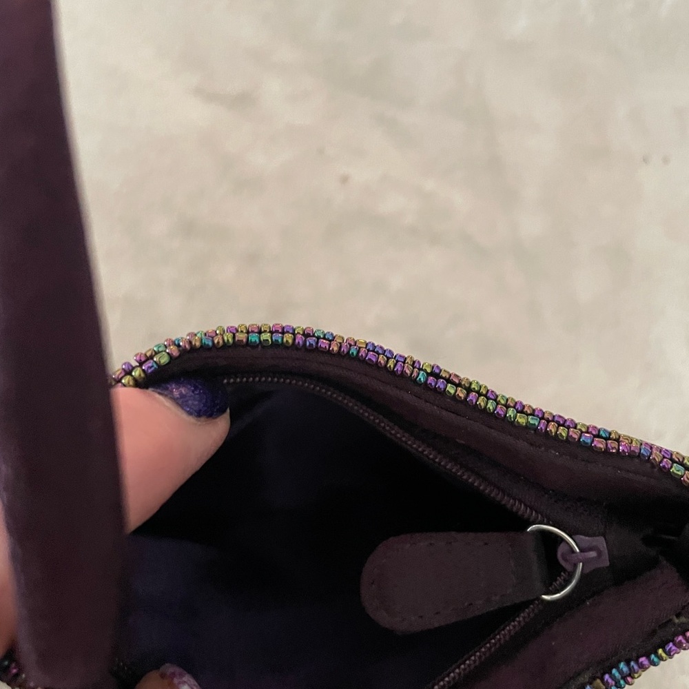 Small burgundy dressy purse - Picture 3 of 3